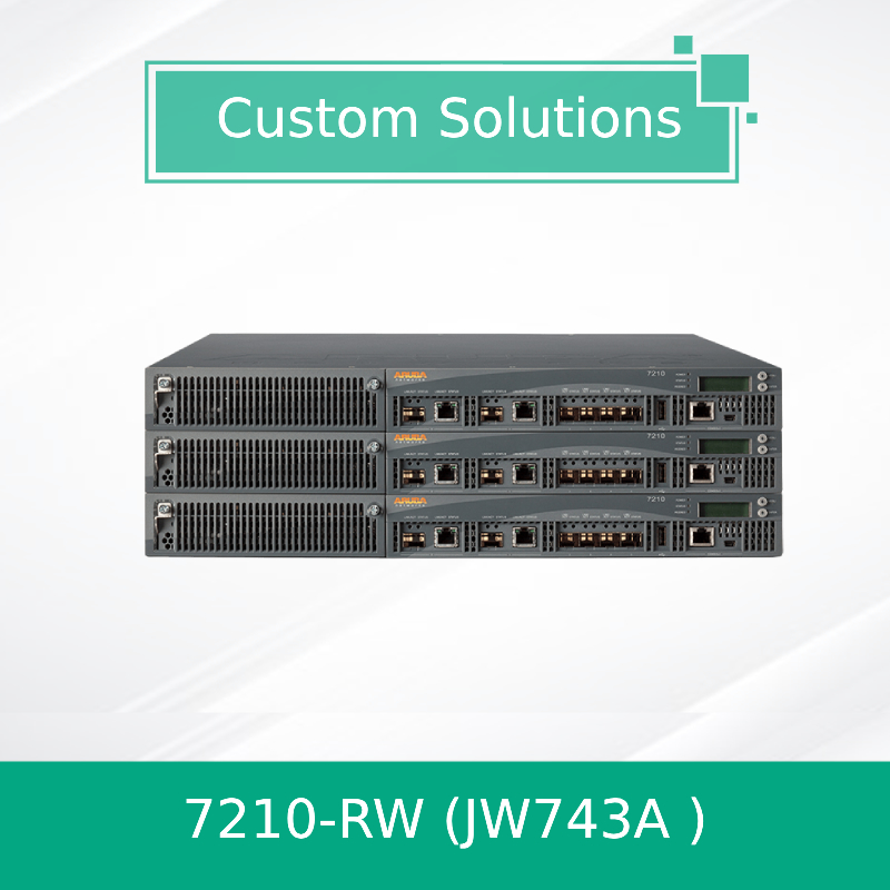 сети 7210-RWJW743A Аруба регулятора 2XCombo 4XSFP 512 AP Аруба Wireles