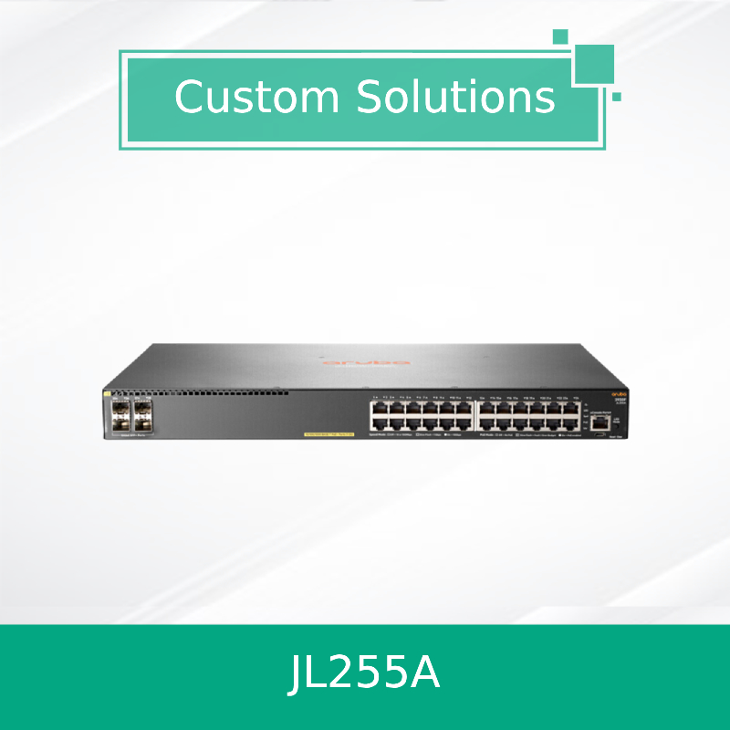 Hpe Aruba Networking 2930f 24G Poe+ 4SFP+ Switch JL255A Новый и оригинальный
