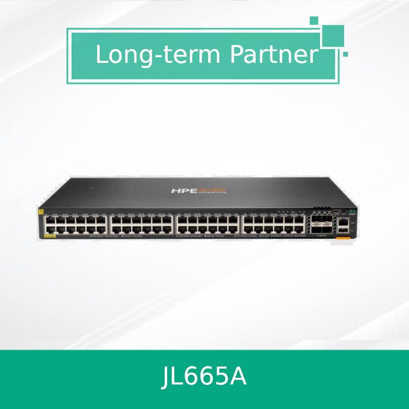 Высокопроизводительные коммутаторы уровня доступа Новые Jl665A 6300f 48g Cl4 Poe 4SFP56 Switch