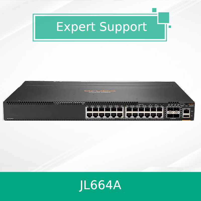 Коммутатор Aruba 6300m Series Switch 24-портовый 1 Гбит/с и 4-портовый SFP56 Switch Jl664A