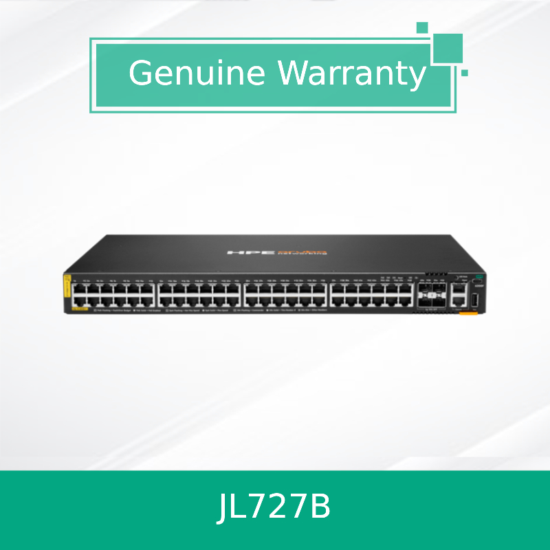 100% оригинальные продукты Hpe Aruba Networking Cx 6200f 48g Class-4 Poe 4SFP+ 370W Switch (JL727B)