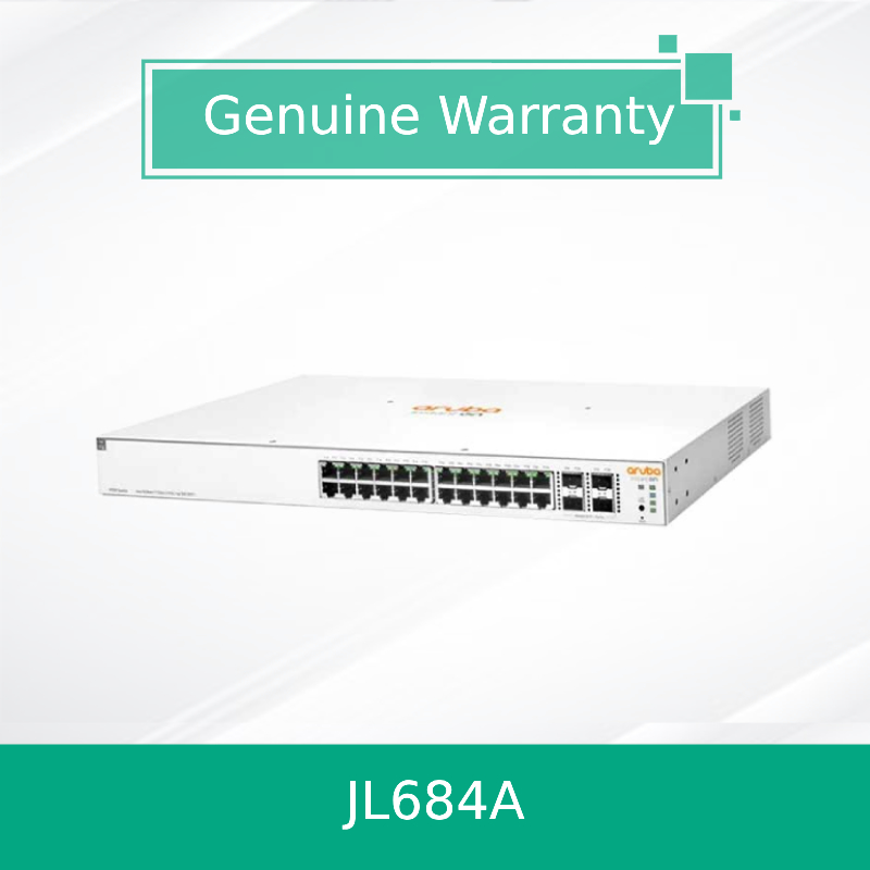 Коммутатор Aruba Instant On 1930 24G Class4 Poe 4SFP/SFP+ 370W (JL684A)