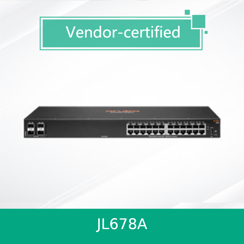 Коммутатор Hpe Aruba Networking Cx 6100 24G 4SFP+ (JL678A) Новый и оригинальный