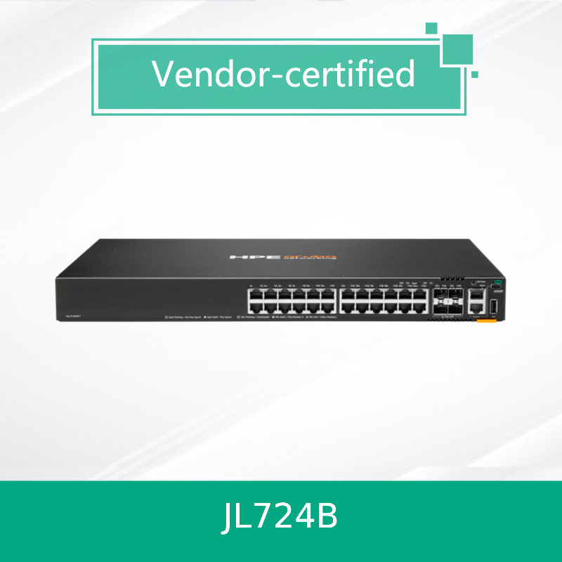 Высокопроизводительные коммутаторы уровня доступа Cx 6200f 24G 4SFP+ (JL724B) Удобный в использовании сетевой коммутатор Aruba