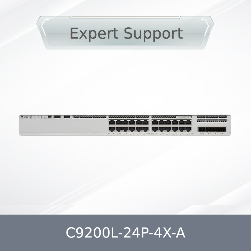 Новый оригинальный завод запечатанный C9200L-24p-4X-a 9200L 24-порт Poe+ 4 X 1g Network Advantage Ciscos Switch C9200L-24p-4X-a