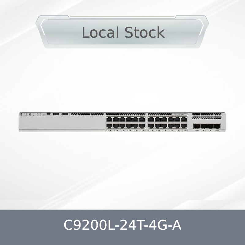 Новый оригинальный завод запечатанный C9200L-24t-4G-a 9200L 24-портный Poe+ 4G сетевой преимущество Cisco Switch C9200L-24t-4G-a