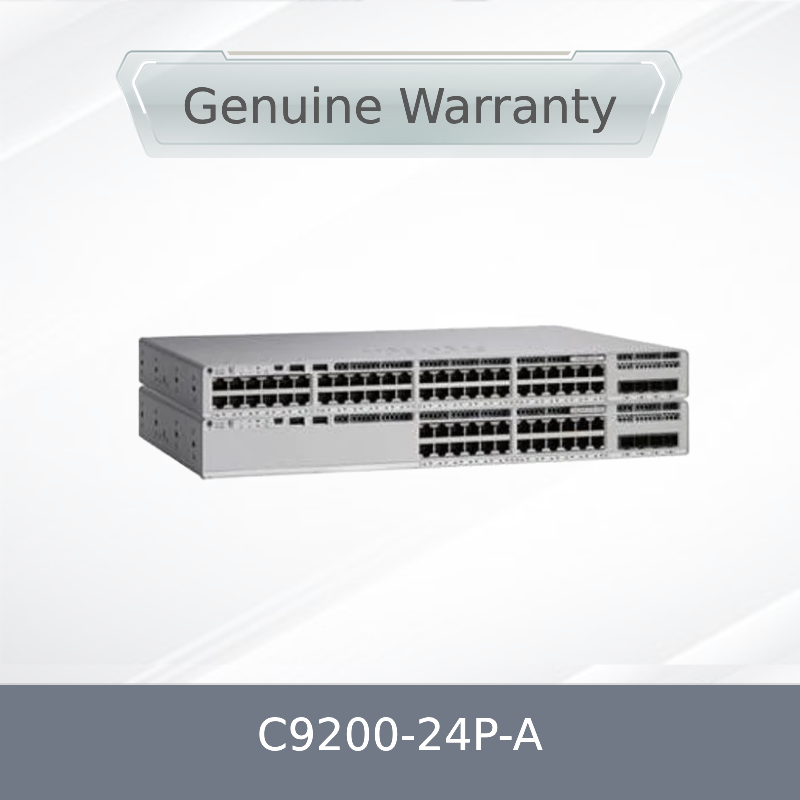 Новый оригинальный C9200-24p-a 24-портный коммутатор Poe+ с сетевым преимуществом