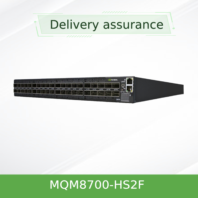 Коммутатор NVIDIA Quantum MQM8700-HS2F 200G InfiniBand, 40 портов, с воздушным потоком P2C