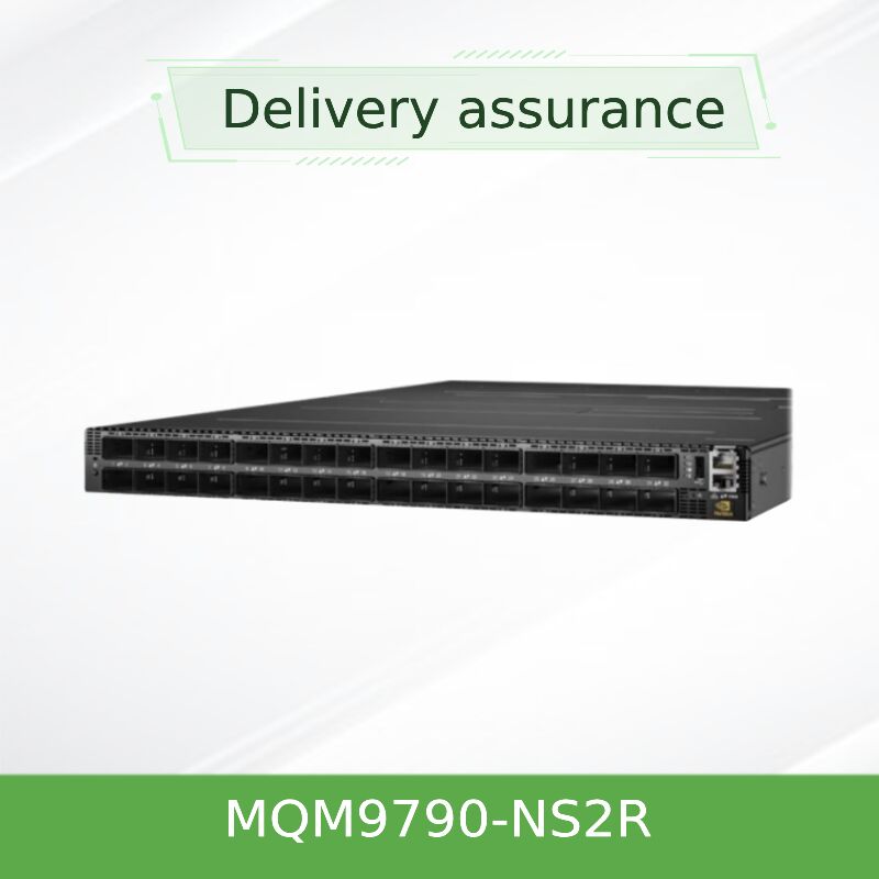 NVIDIA MQM9700-NS2R Quantum-2 Series 400 Гбит/с коммутатор InfiniBand Smart Switch | 64 порта | Обратный воздушный поток (C2P)