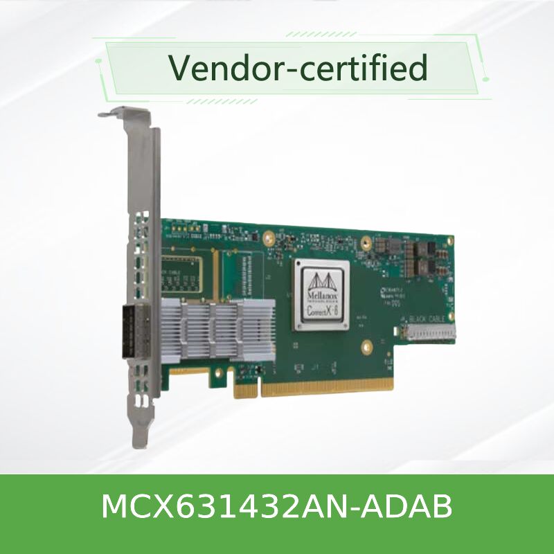 Mellanox MCX631432AN-ADAB ConnectX-6 Lx OCP 3.0 SmartNIC - ускоритель с двумя портами 10/25GbE
