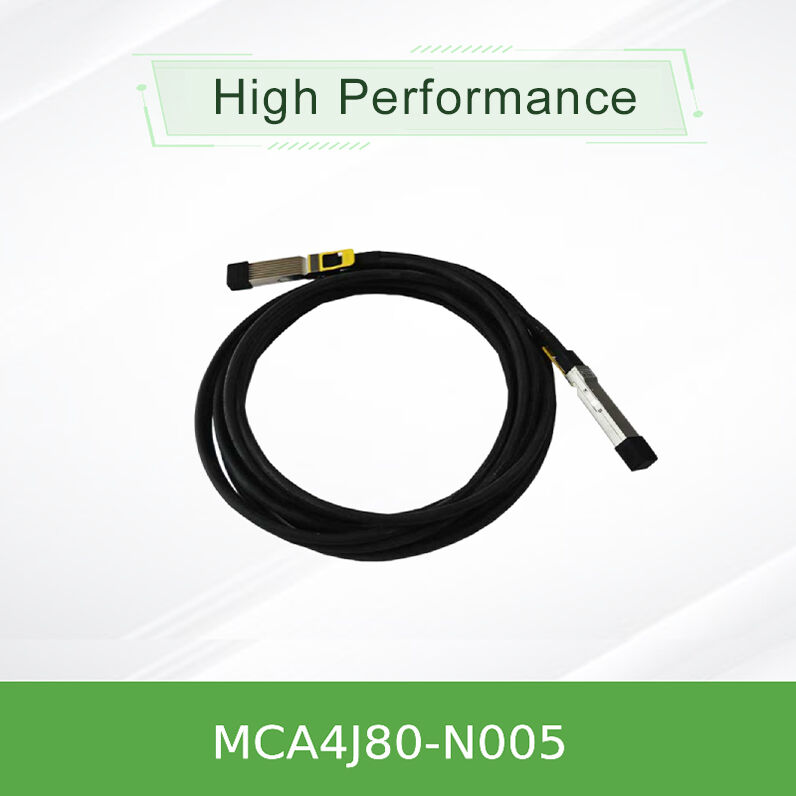 NVIDIA Mellanox MCP4Y10-N002 800Gb/s Двойной порт OSFP Пассивный прямый присоединение медный кабель   2m, NDR InfiniBand & 400GbE, Почти нулевая мощность, наименьшая задержка