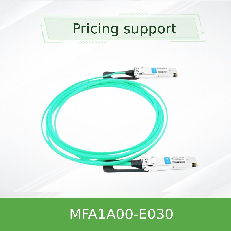 Mellanox MFA1A00-E030 100Gb/s QSFP28 EDR Активный оптический кабель 30m InfiniBand LSZH VCSEL