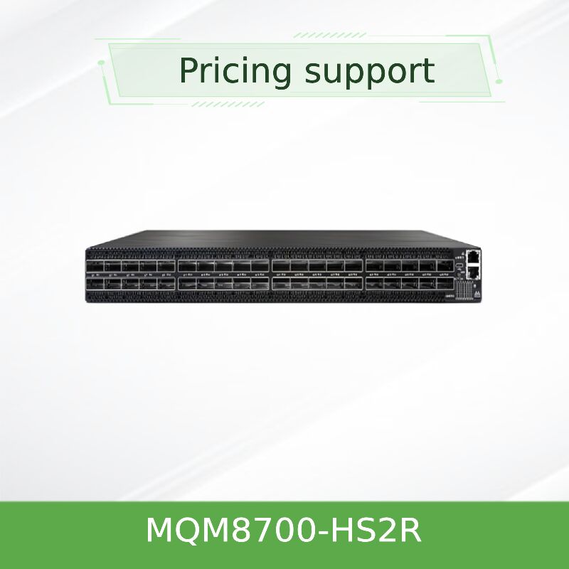 NVIDIA Quantum MQM8700-HS2R 200G InfiniBand Switch. 40-портный 16Тб/с управляемый коммутатор с C2P Airflow.