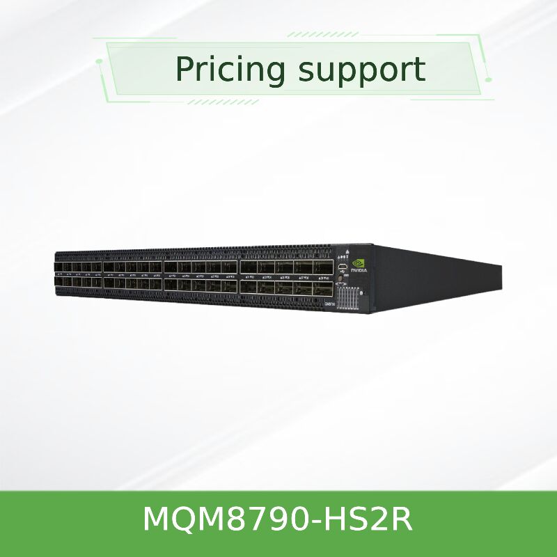 Коммутатор NVIDIA Quantum MQM8790-HS2R 200G InfiniBand неуправляемый, 40 портов 16 Тбит/с, воздушный поток C2P, готов к UFM