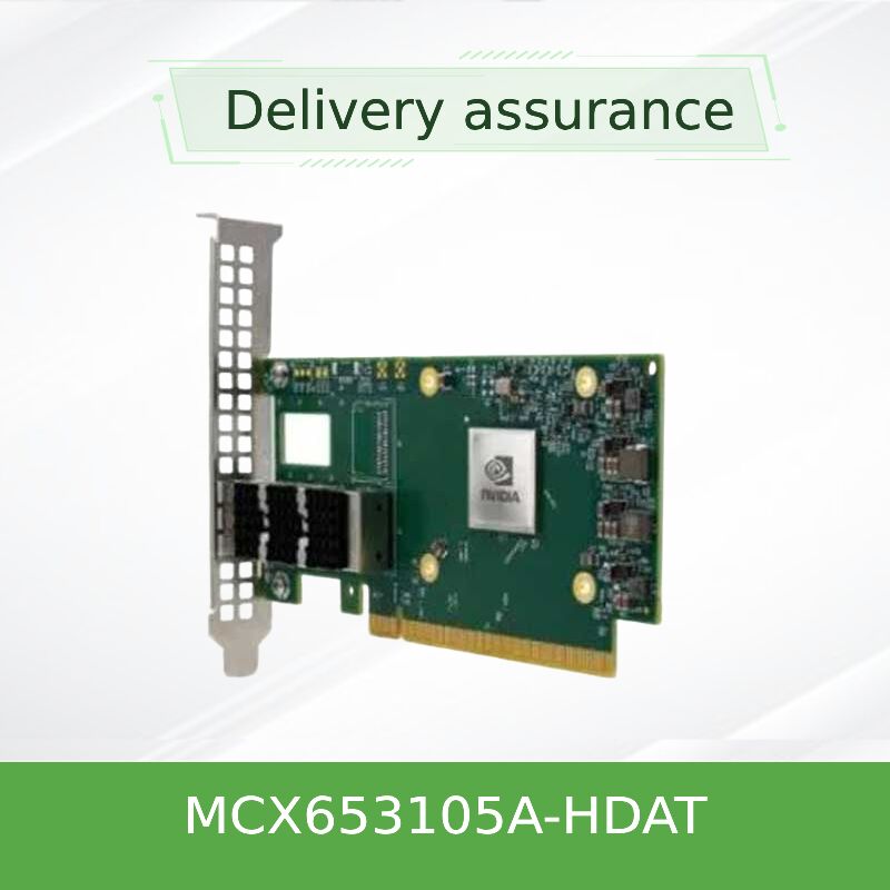 NVIDIA ConnectX-6 InfiniBand Adapter MCX653105A-HDAT ?? 200 Гбит/с RDMA аппаратное шифрование