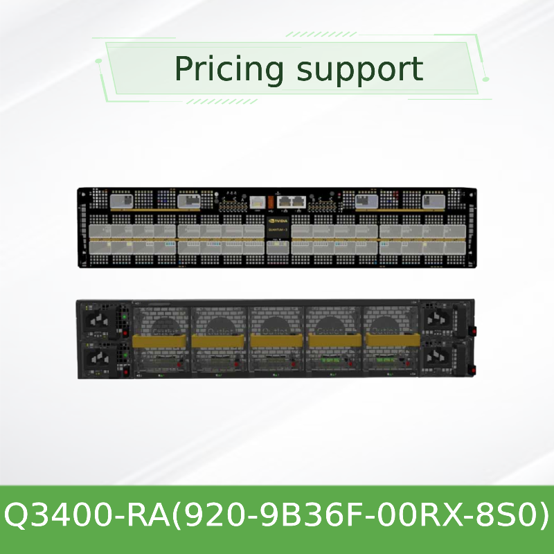 NVIDIA Q3400-RA 144-портовый коммутатор XDR InfiniBand 800 Гбит/с для искусственного интеллекта